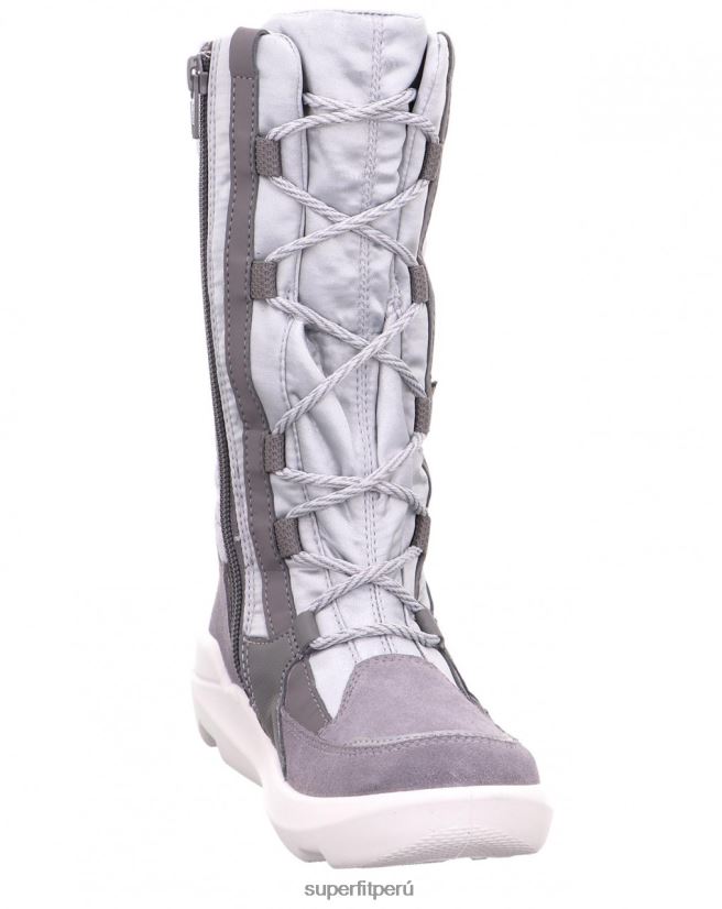 educación física Superfit niños y adolescentes crepúsculo - bota con cremallera gris V06L24930 botas