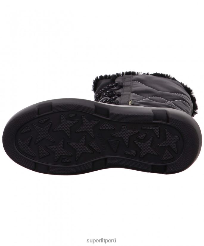 educación física Superfit niños y adolescentes crepúsculo - bota con cremallera negro V06L24914 botas