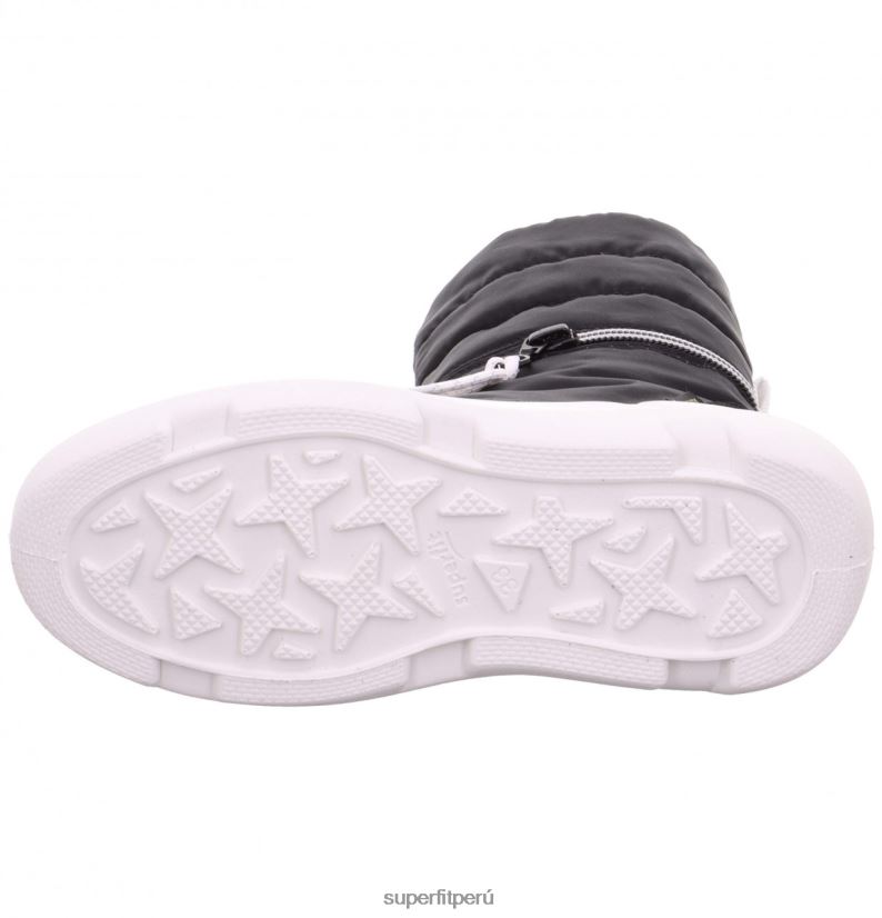 educación física Superfit niños y adolescentes crepúsculo - bota con cremallera negro V06L24920 botas