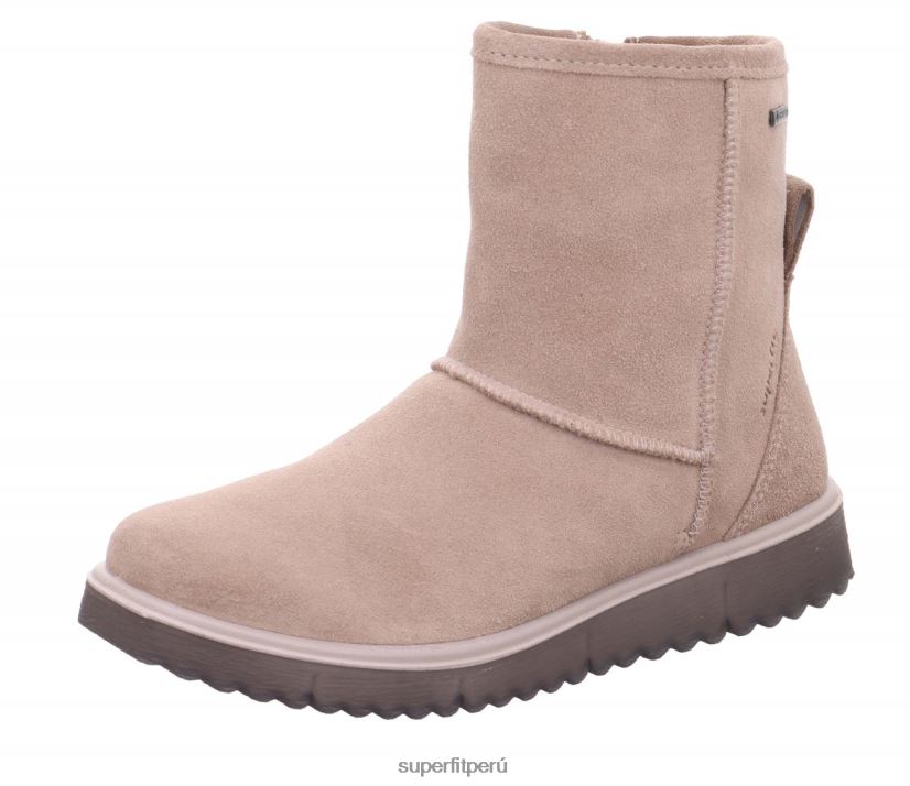 educación física Superfit niños y adolescentes lora - bota con cremallera beige V06L24911 botas