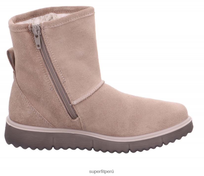 educación física Superfit niños y adolescentes lora - bota con cremallera beige V06L24911 botas
