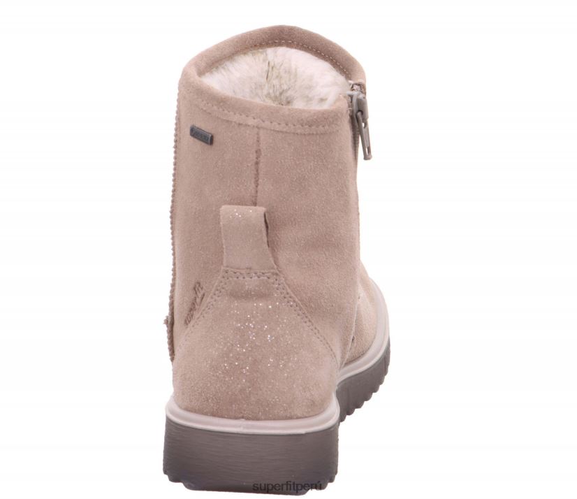 educación física Superfit niños y adolescentes lora - bota con cremallera beige V06L24911 botas