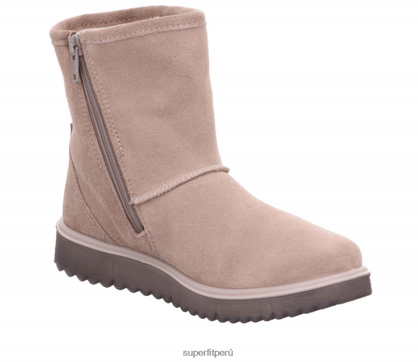 educación física Superfit niños y adolescentes lora - bota con cremallera beige V06L24911 botas