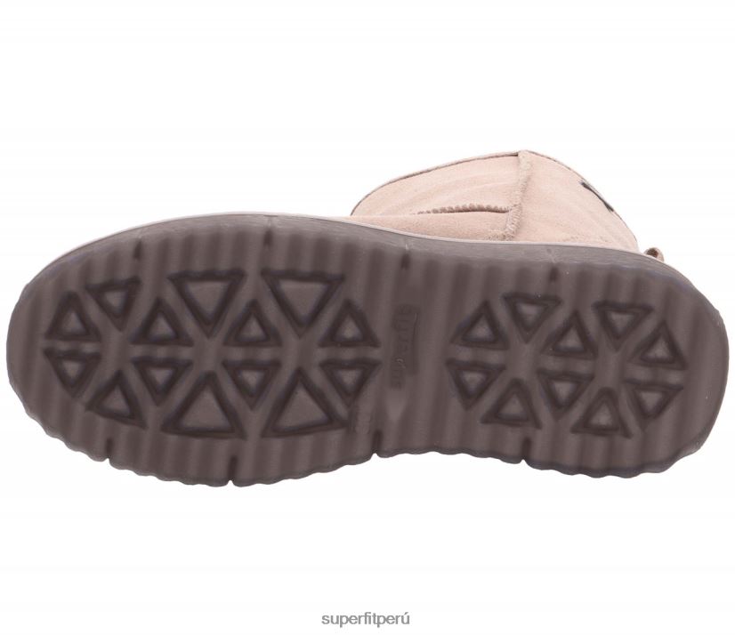 educación física Superfit niños y adolescentes lora - bota con cremallera beige V06L24911 botas