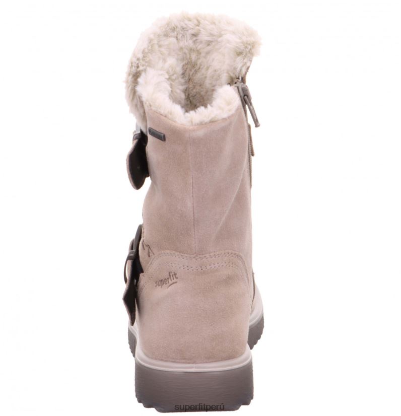 educación física Superfit niños y adolescentes lora - bota con cremallera beige V06L24925 botas