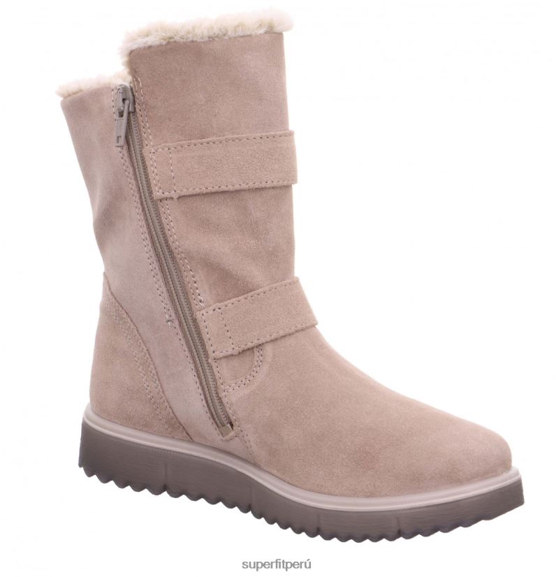 educación física Superfit niños y adolescentes lora - bota con cremallera beige V06L24925 botas