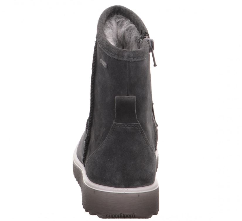 educación física Superfit niños y adolescentes lora - bota con cremallera gris V06L24913 botas