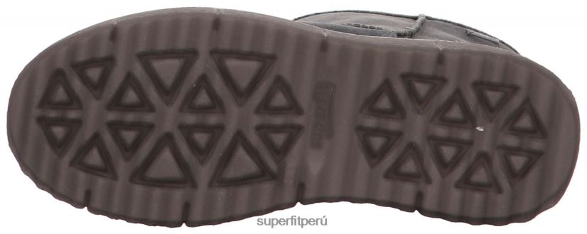 educación física Superfit niños y adolescentes lora - bota con cremallera gris V06L24913 botas