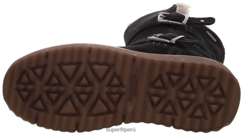 educación física Superfit niños y adolescentes lora - bota con cremallera negro V06L24934 botas