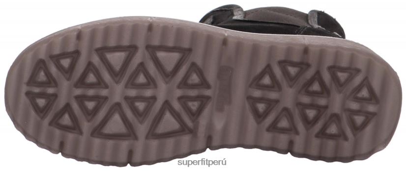 educación física Superfit niños y adolescentes lora - bota con cremallera negro V06L24937 botas