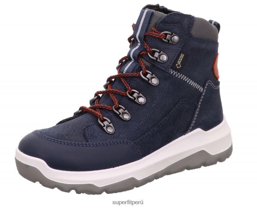 educación física Superfit niños y adolescentes space - bota con cremallera azul/naranja V06L24915 botas