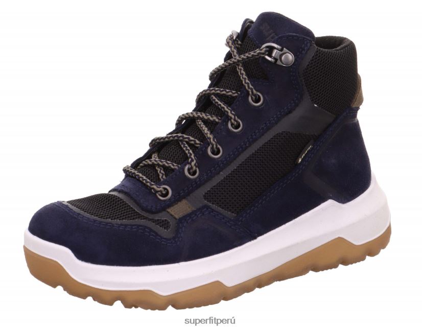 educación física Superfit niños y adolescentes space - bota con cremallera azul negro V06L24924 botas