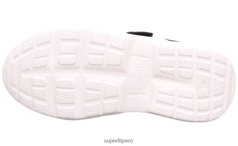 educación física Superfit niños y adolescentes rush - zapatillas bajas con cierre de velcro amarillo negro V06L24528 zapatillas