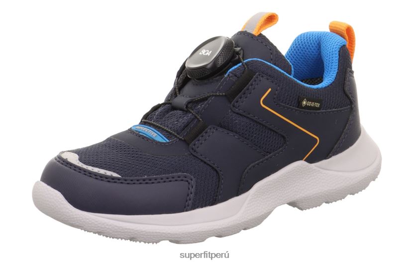 educación física Superfit niños y adolescentes rush - zapatillas bajas con sistema boa fit azul V06L24519 zapatillas