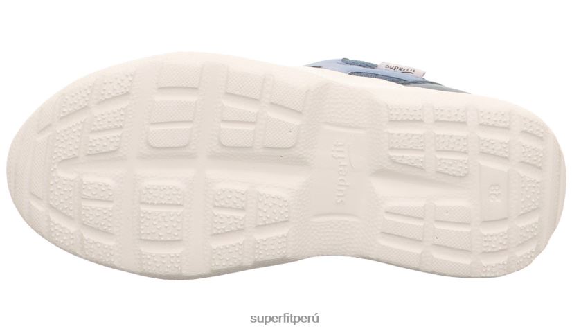 educación física Superfit niños y adolescentes rush - zapatillas bajas con sistema boa fit azul/naranja V06L24530 zapatillas