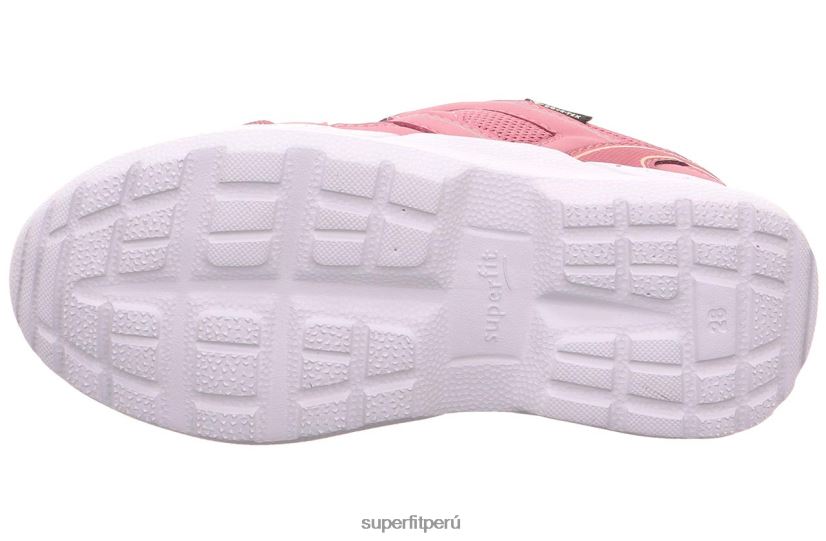 educación física Superfit niños y adolescentes rush - zapatillas bajas con sistema boa fit rosa/naranja V06L24525 zapatillas