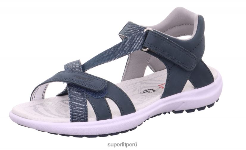 educación física Superfit niños y adolescentes arcoiris - sandalia con cierre de velcro azul V06L24869 zapatos de verano