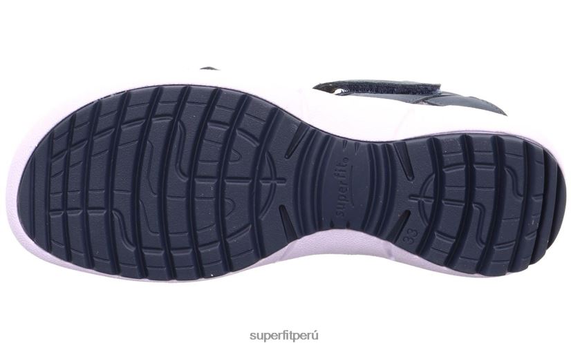 educación física Superfit niños y adolescentes arcoiris - sandalia con cierre de velcro azul V06L24869 zapatos de verano