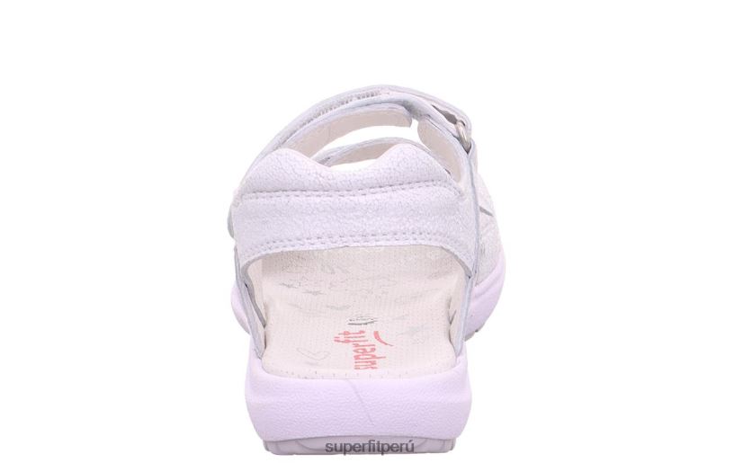 educación física Superfit niños y adolescentes arcoiris - sandalia con cierre de velcro blanco V06L24881 zapatos de verano
