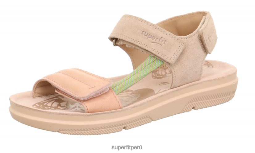 educación física Superfit niños y adolescentes paloma - sandalia con cierre de velcro beige V06L24874 zapatos de verano