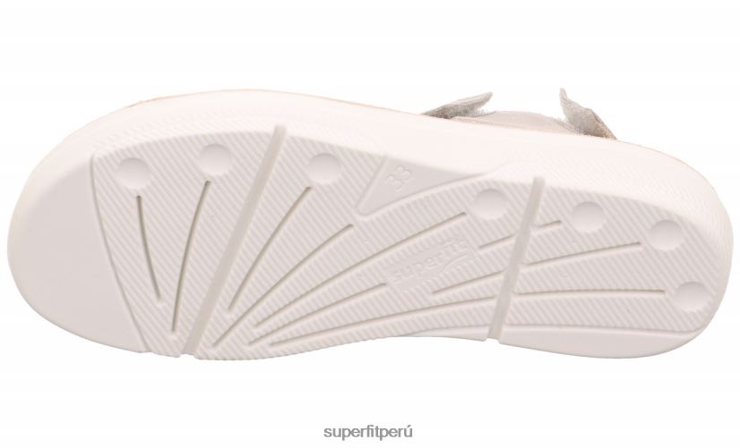 educación física Superfit niños y adolescentes paloma - sandalia con cierre de velcro gris claro V06L24878 zapatos de verano