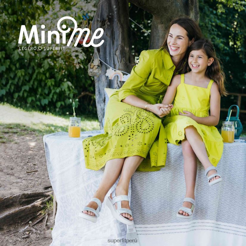 educación física Superfit niños y adolescentes paloma - sandalia con cierre de velcro gris claro V06L24878 zapatos de verano