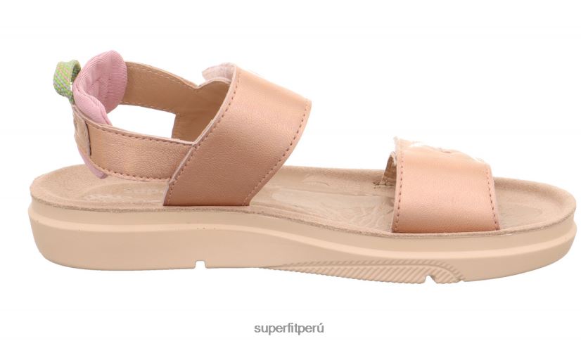 educación física Superfit niños y adolescentes paloma - sandalia con cierre de velcro metal V06L24880 zapatos de verano