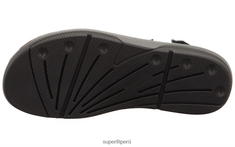 educación física Superfit niños y adolescentes paloma - sandalia con cierre de velcro negro V06L24872 zapatos de verano