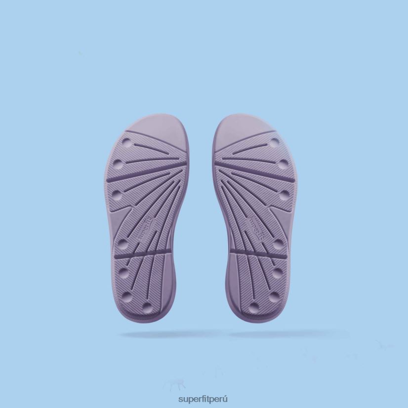 educación física Superfit niños y adolescentes paloma - sandalia con cierre de velcro púrpura V06L24876 zapatos de verano