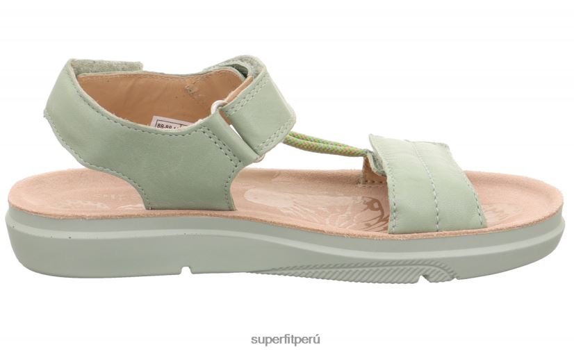 educación física Superfit niños y adolescentes paloma - sandalia con cierre de velcro verde claro V06L24871 zapatos de verano