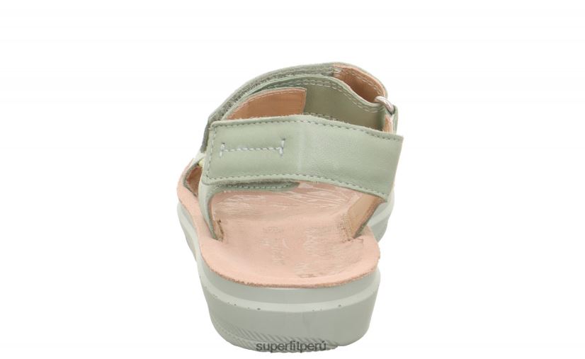 educación física Superfit niños y adolescentes paloma - sandalia con cierre de velcro verde claro V06L24871 zapatos de verano