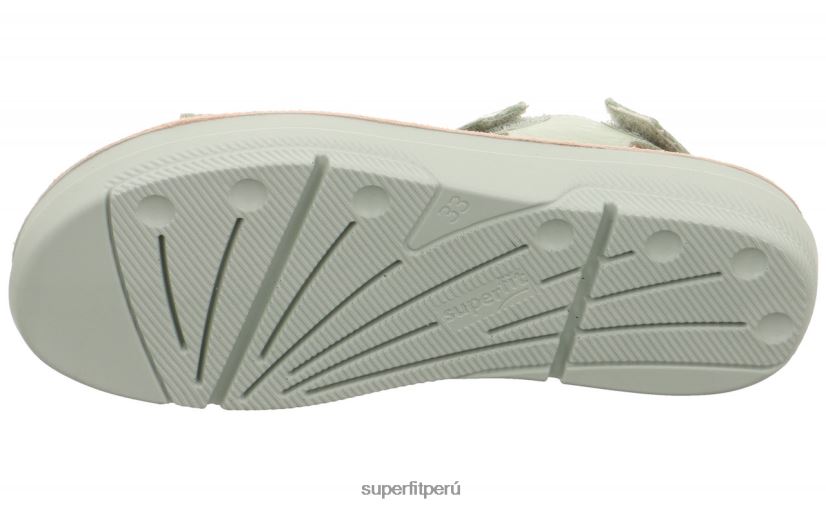 educación física Superfit niños y adolescentes paloma - sandalia con cierre de velcro verde claro V06L24871 zapatos de verano