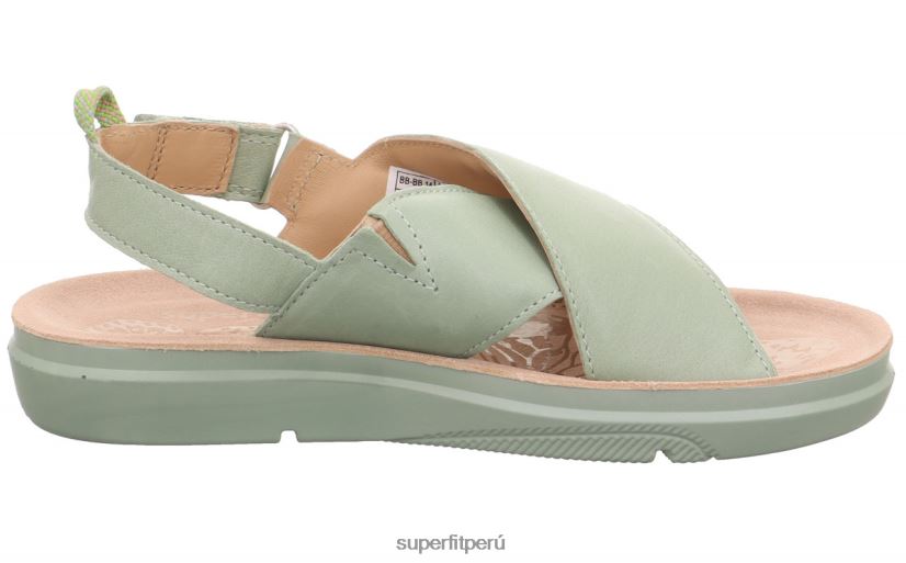educación física Superfit niños y adolescentes paloma - sandalia con cierre de velcro verde claro V06L24873 zapatos de verano
