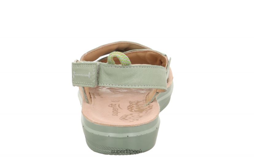 educación física Superfit niños y adolescentes paloma - sandalia con cierre de velcro verde claro V06L24873 zapatos de verano