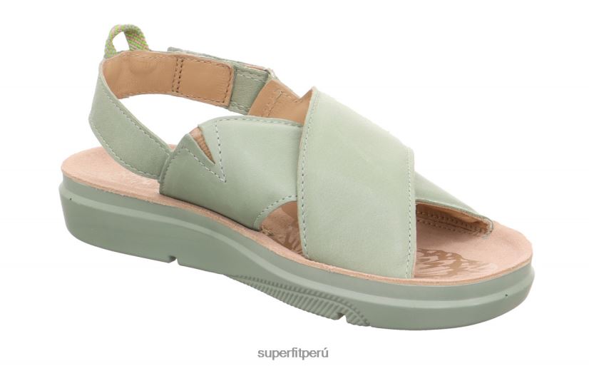 educación física Superfit niños y adolescentes paloma - sandalia con cierre de velcro verde claro V06L24873 zapatos de verano